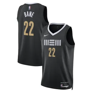 Maillot Homme Memphis Grizzlies Desmond Bane City Edition 2023-24 Noir Swingman