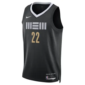 Maillot Homme Memphis Grizzlies Desmond Bane City Edition 2023-24 Noir Swingman