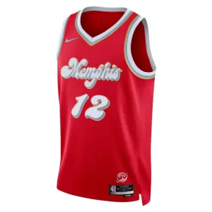 Maillot Homme Memphis Grizzlies Ja Morant City Edition 2024-25 Rouge Swingman
