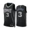 Maillot Homme Memphis Grizzlies Jake Laravia 3 City Edition 2022-23 Noir Swingman