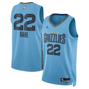 Maillot Homme Memphis Grizzlies Light Desmond Bane 22 Statement Edition Bleu Swingman