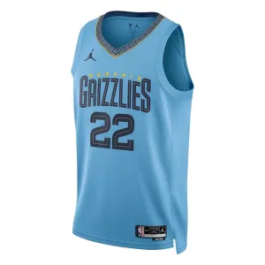 Maillot Homme Memphis Grizzlies Light Desmond Bane 22 Statement Edition Bleu Swingman