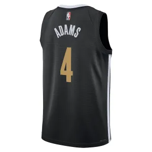 Maillot Homme Memphis Grizzlies Steven Adams City Edition 2023-24 Noir Swingman