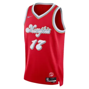 Maillot Homme Memphis Grizzlies Yuki Kawamura City Edition 2024-25 Rouge Swingman