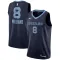 Maillot Homme Memphis Grizzlies Zaire Williams 8 Icon Edition Navy Swingman