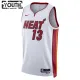Maillot Enfant Miami Heat Bam Adebayo 13 Association Edition Blanc Swingman