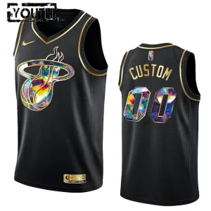 Maillot Enfant Miami Heat Diamond Edition Personnalisé Noir Swingman Maillot Enfant Miami Heat Diamond Edition Personnalisé Noir Swingman