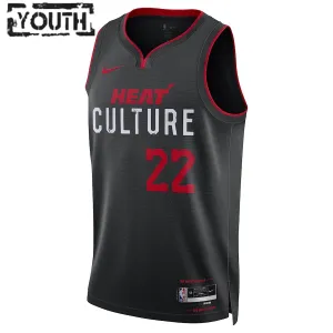 Maillot Enfant Miami Heat Jimmy Butler City Edition 2023-24 Noir Swingman