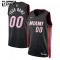 Maillot Enfant Miami Heat Personnalisé Icon Edition Noir Swingman