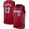 Maillot Homme Miami Heat Bam Adebayo 13 Icon Edition Rouge Swingman