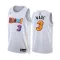 Maillot Homme Miami Heat Dwyane Wade 3 City Edition 2022-23 Blanc Swingman