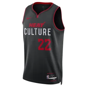 Maillot Homme Miami Heat Jimmy Butler City Edition 2023-24 Noir Swingman
