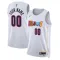 Maillot Homme Miami Heat Personnalisé City Edition 2022-23 Blanc Swingman