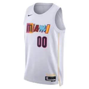 Maillot Homme Miami Heat Personnalisé City Edition 2022-23 Blanc Swingman