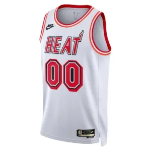 Maillot Homme Miami Heat Personnalisé Classic Edition 2022-23 Blanc Swingman