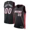 Maillot Homme Miami Heat Personnalisé Icon Edition Noir Swingman