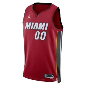 Maillot Homme Miami Heat Personnalisé Statement Edition Rouge Swingman