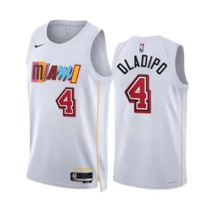 Maillot Homme Miami Heat Victor Oladipo 4 City Edition 2022-23 Blanc Swingman Maillot Homme Miami Heat Victor Oladipo 4 City Edition 2022-23 Blanc Swingman