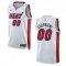 Maillot Homme Miami Heat White Personnalisé Association Edition 2023-24 Swingman
