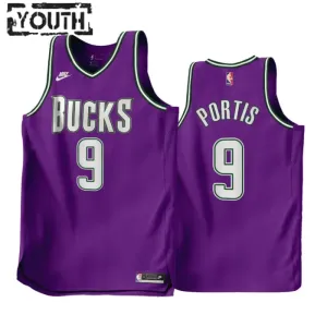 Maillot Enfant Milwaukee Bucks Bobby Portis JR 9 Classic Edition 2022-23 Swingman Maillot Enfant Milwaukee Bucks Bobby Portis JR 9 Classic Edition 2022-23 Swingman