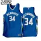 Maillot Enfant Milwaukee Bucks Giannis Antetokounmpo 34 City Edition 2022-23 Bleu Swingman