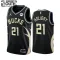 Maillot Enfant Milwaukee Bucks Jrue Holiday 21 Statement Edition Noir Swingman