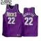 Maillot Enfant Milwaukee Bucks Khris Middleton 22 purple Classic Edition 2022-23 Swingman
