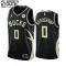 Maillot Enfant Milwaukee Bucks Marjon Beauchamp 0 Statement Edition Noir Swingman