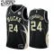 Maillot Enfant Milwaukee Bucks Pat Connaughton 24 Statement Edition Noir Swingman