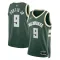 Maillot Homme Milwaukee Bucks Bobby Portis JR 9 Icon Edition Vert Swingman