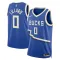 Maillot Homme Milwaukee Bucks Damian Lillard City Edition 2024-25 Bleu Swingman