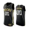 Maillot Homme Milwaukee Bucks Limited Personnalisé Golden Edition Noir Swingman