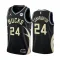 Maillot Homme Milwaukee Bucks Pat Connaughton 24 Statement Edition Noir Swingman