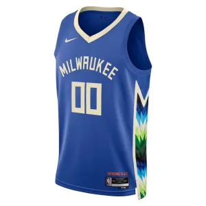Maillot Homme Milwaukee Bucks Personnalisé City Edition 2022-23 Swingman