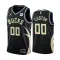 Maillot Homme Milwaukee Bucks Personnalisé Statement Edition Noir Swingman