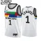 Maillot Enfant Minnesota Timberwolves Anthony Edwards 1 City Edition 2022-23 Blanc Swingman