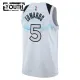 Maillot Enfant Minnesota Timberwolves Anthony Edwards City Edition 2024-25 Blanc Swingman