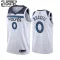 Maillot Enfant Minnesota Timberwolves D Angelo Russell 0 Association Edition Blanc Swingman