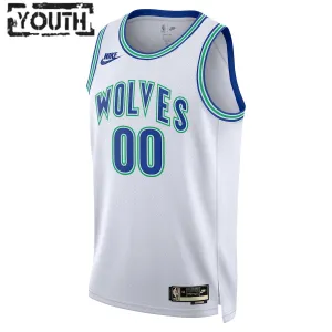 Maillot Enfant Minnesota Timberwolves Edition Personnalisé Hardwood Classics 2023-24 Swingman