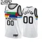 Maillot Enfant Minnesota Timberwolves Personnalisé City Edition 2022-23 Blanc Swingman