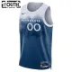 Maillot Enfant Minnesota Timberwolves Personnalisé City Edition 2023-24 Bleu Swingman