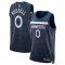 Maillot Homme Minnesota Timberwolves D Angelo Russell Icon Edition Navy Swingman