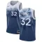 Maillot Homme Minnesota Timberwolves Karl Anthony Towns 32 City Edition 2023-24 Bleu Swingman