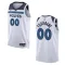 Maillot Homme Minnesota Timberwolves Personnalisé Association Edition Blanc Swingman