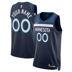 Maillot Homme Minnesota Timberwolves Personnalisé Icon Edition Swingman
