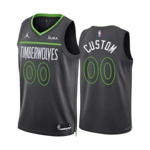 Maillot Homme Minnesota Timberwolves Personnalisé Statement Edition Swingman Maillot Homme Minnesota Timberwolves Personnalisé Statement Edition Swingman