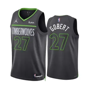 Maillot Homme Minnesota Timberwolves Rudy Gobert 27 Statement Edition Swingman Maillot Homme Minnesota Timberwolves Rudy Gobert 27 Statement Edition Swingman