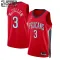 Maillot Enfant New Orleans Pelicans CJ Mccollum 3 Statement Edition Rouge Swingman