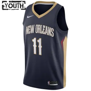 Maillot Enfant New Orleans Pelicans Dyson Daniels 11 Icon Edition Navy Swingman
