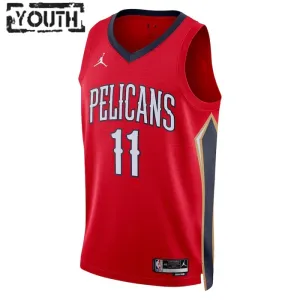 Maillot Enfant New Orleans Pelicans Dyson Daniels 11 Statement Edition Rouge Swingman